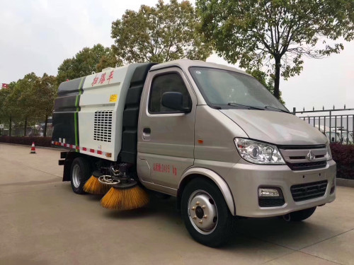 长安3方扫路车- 长安小型扫路车价格报价-程力扫路车厂家销售