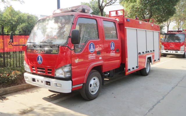 国际联盟消防车行业交流展会在中国国际展览中心盛大开幕。