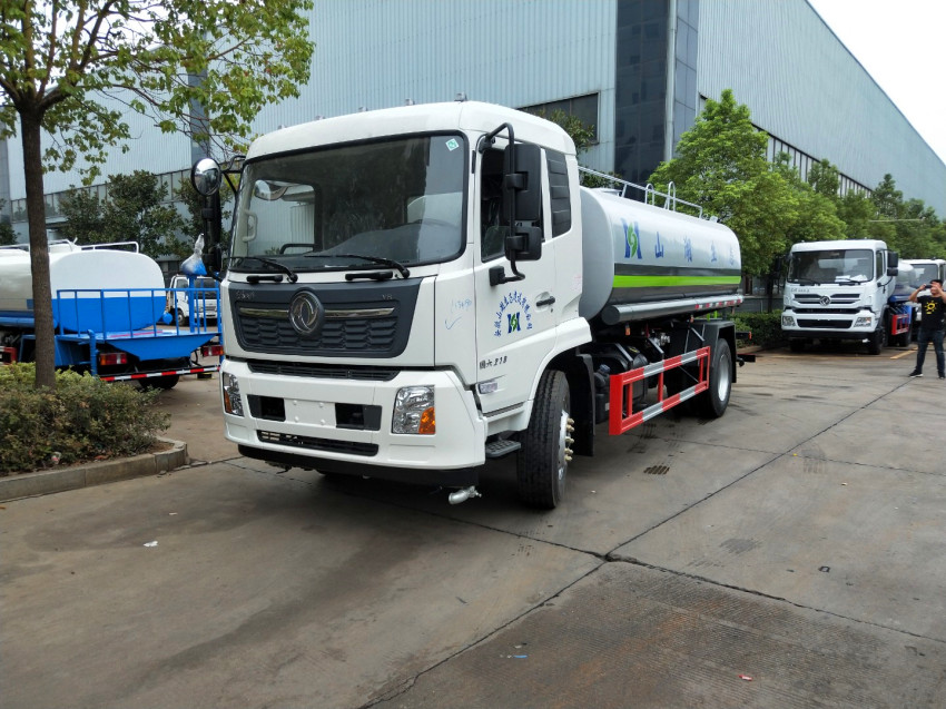 纵昂牌12-15吨洒水车CLT5161GPSDF6型东风天锦绿化洒水车价格-湖北盈通