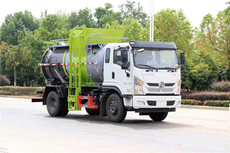 重庆大批量餐厨垃圾车投入使用-餐厨垃圾车厂家直销-程力垃圾车生产厂家
