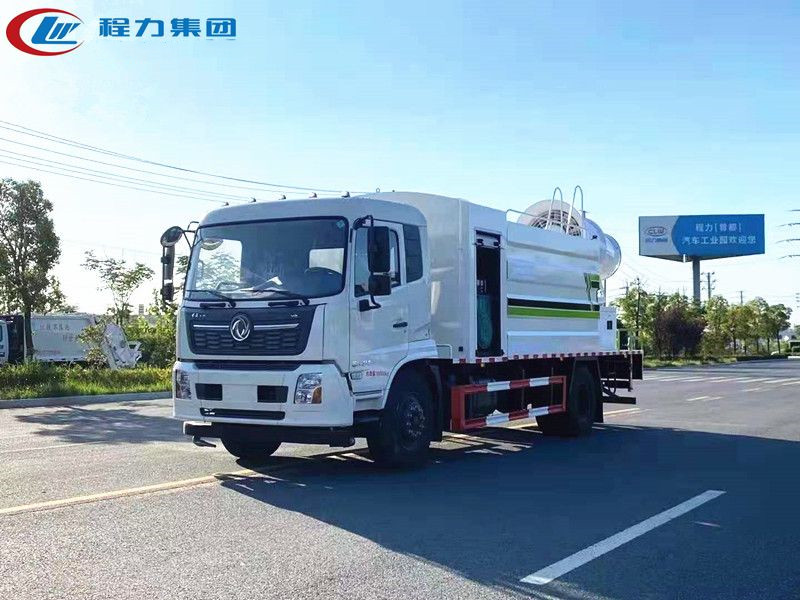 东风天锦洒水车,抑尘车,天锦12立方洒水车