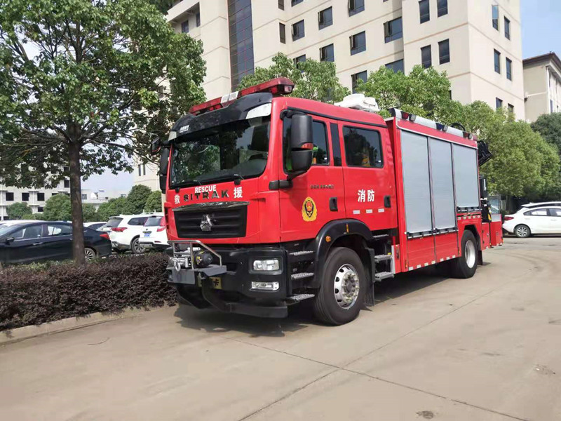 重汽豪沃T5G抢险救援消防车-抢险救援消防车