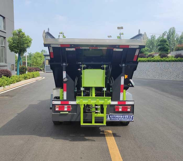 程力牌CL5031ZZZBEV型纯电动自装卸式垃圾车