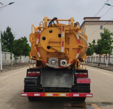 楚韵牌EZW5045GQWE6型清洗吸污车
