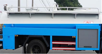 中洁牌XZL5122GQW6型清洗吸污车
