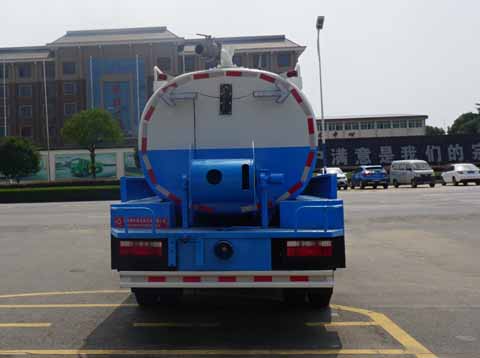 中洁牌XZL5122GQW6型清洗吸污车