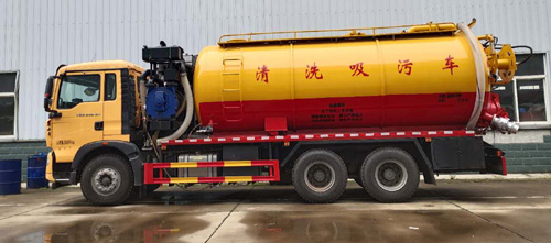 神狐牌HLQ5251GQWZ6型清洗吸污车