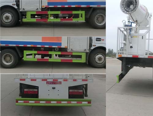 虹宇牌HYS5090TDYBEV型纯电动多功能抑尘车