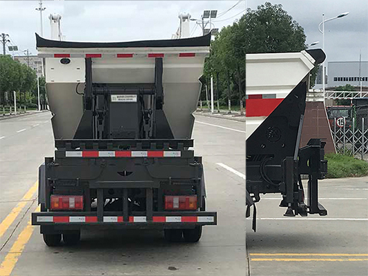 帝王环卫牌HDW5036ZZZH6型自装卸式垃圾车