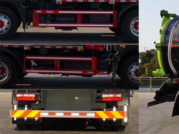 中洁牌XZL5160GXW6型吸污车